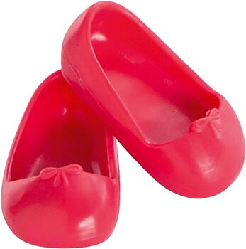 Corolle Dockskor Ballet Flat Shoes Cherry