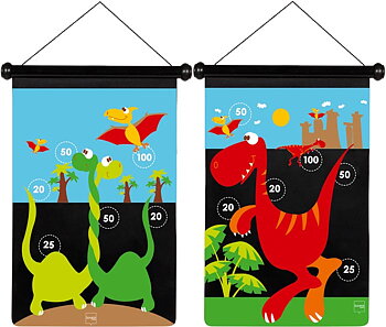 Scratch Spel Pilkastning magnetisk Dinosaurie