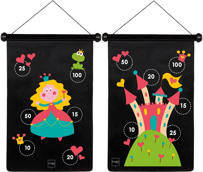 Scratch Spel Pilkastning magnetisk Prinsessa