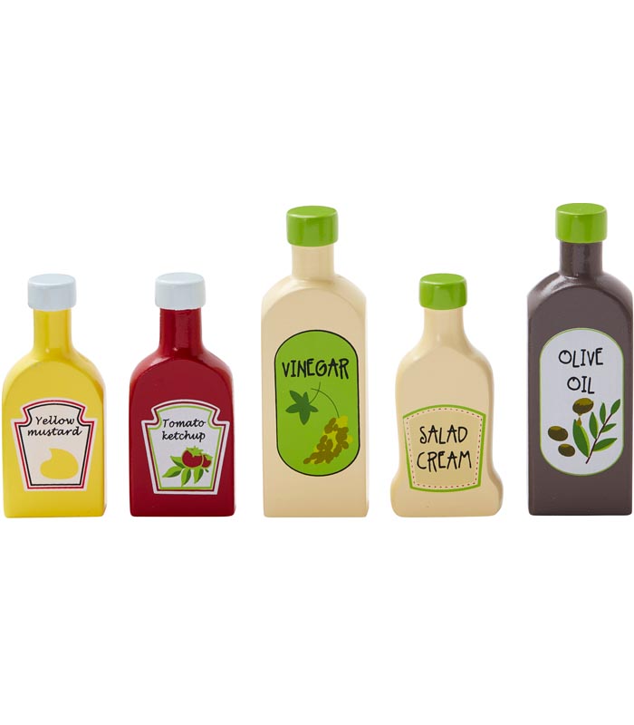 Kids Concept Leksaksmat Flaskset 5 st