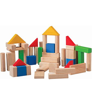 Plantoys Träklossar