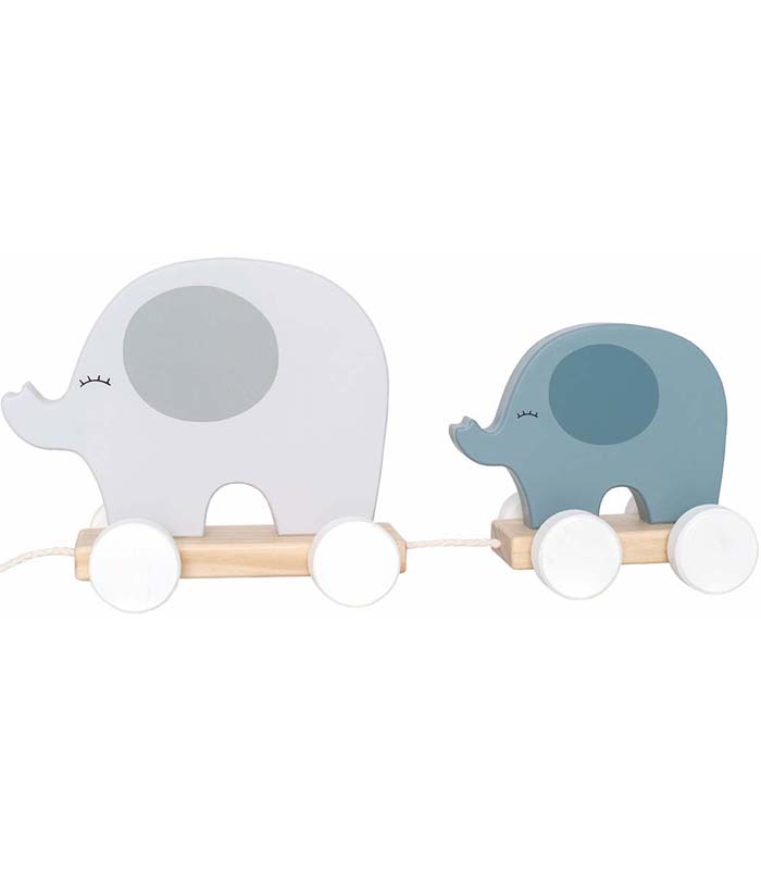 Jabadabado Dragdjur elefant grå