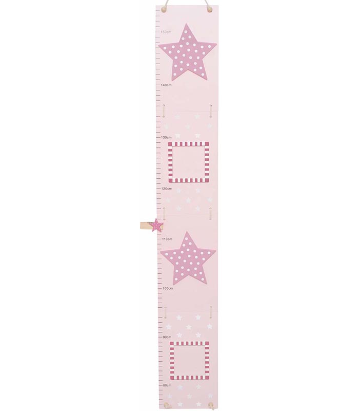 Jabadabado Mätsticka Stjärna rosa