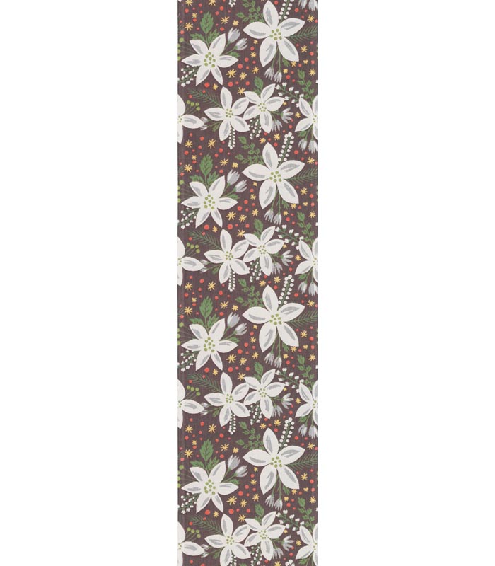 Ekelund Löpare 35 x 140 cm Vitblom*