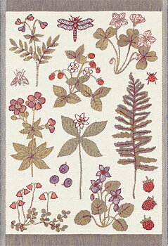 Ekelund Handduk 35 x 50 cm 7 blommor*