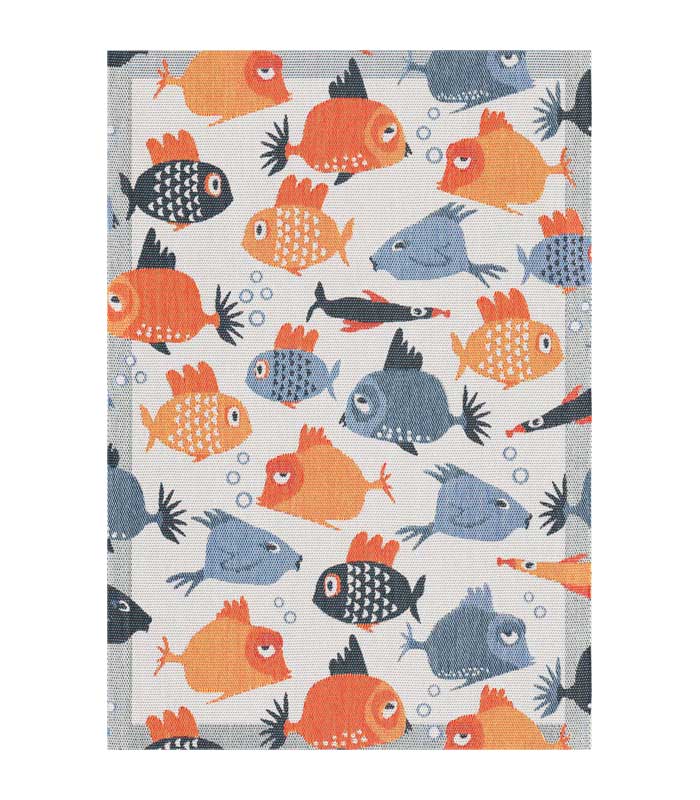 Ekelund Handduk 35 x 50 cm Fish