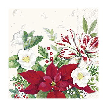 ihr Julservetter Christmas Florals
