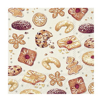 ihr Kaffeservett Jul Baked Cookies