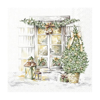 ihr Kaffeservett Jul Simple Season Welcome