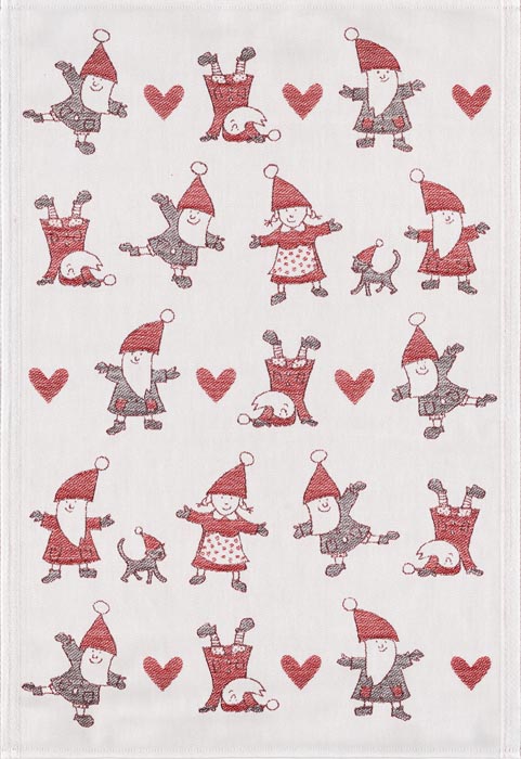 Ekelund Handduk 35 x 50 cm Tomtedans