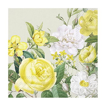 ihr Kaffeservetter Yellow Rose Garden