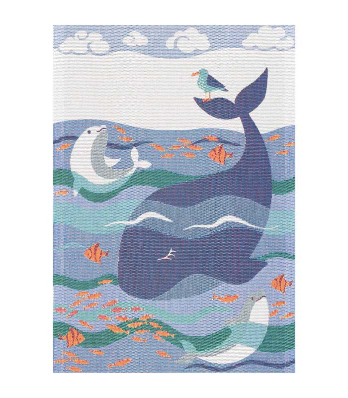Ekelund Handduk 35 x 50 cm Whale