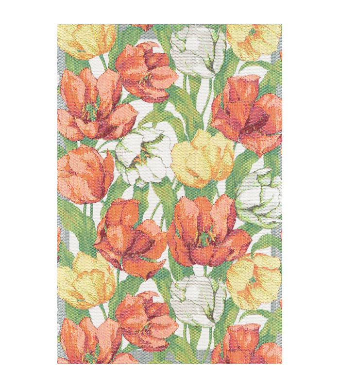Ekelund Handduk 40 x 60 cm Blommande Tulpaner*