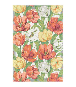 Ekelund Handduk 40 x 60 cm Blommande Tulpaner*