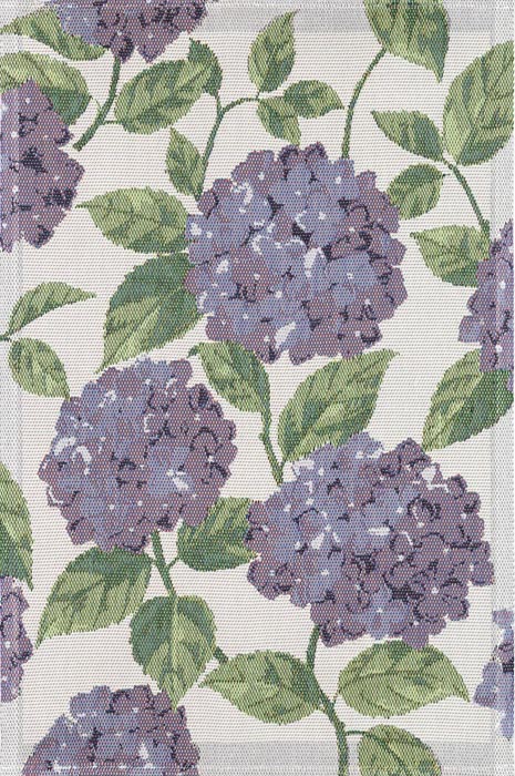 Ekelund Handduk 40 x 60 cm Blå Hortensia*