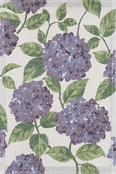 Ekelund Handduk 40 x 60 cm Blå Hortensia*