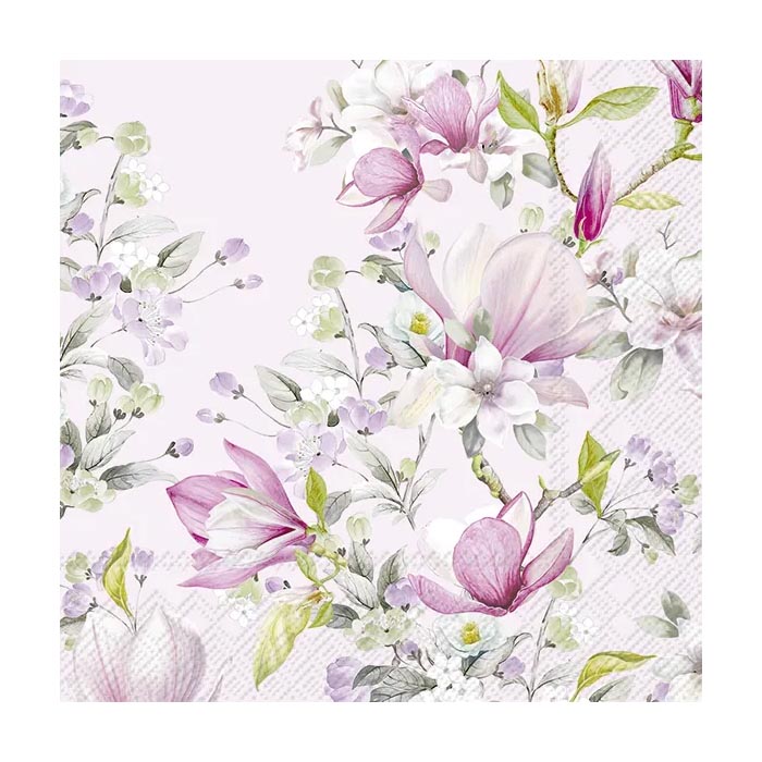 ihr Servetter Romantic Magnolia