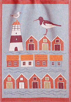 Ekelund Handduk 48 x 70 cm Båthus*