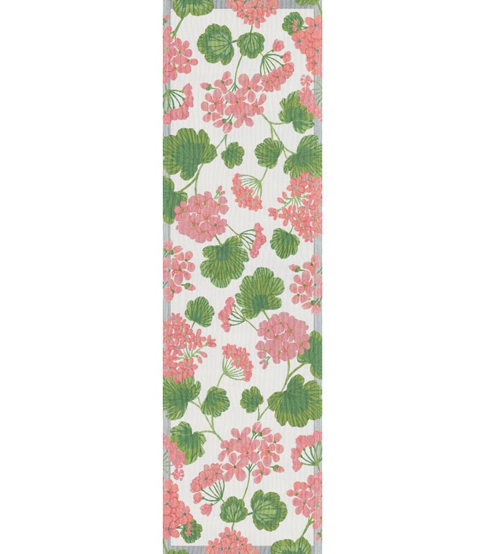 Ekelund Löpare 35 x 120 cm Pelargonia