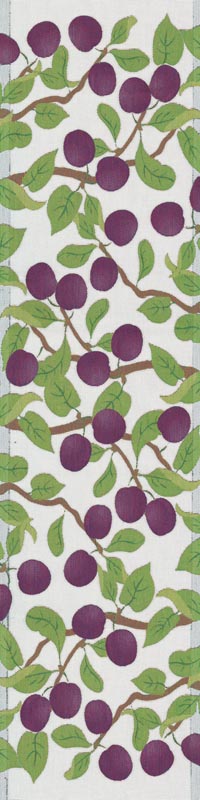 Ekelund Löpare 35 x 120 cm Plommon*