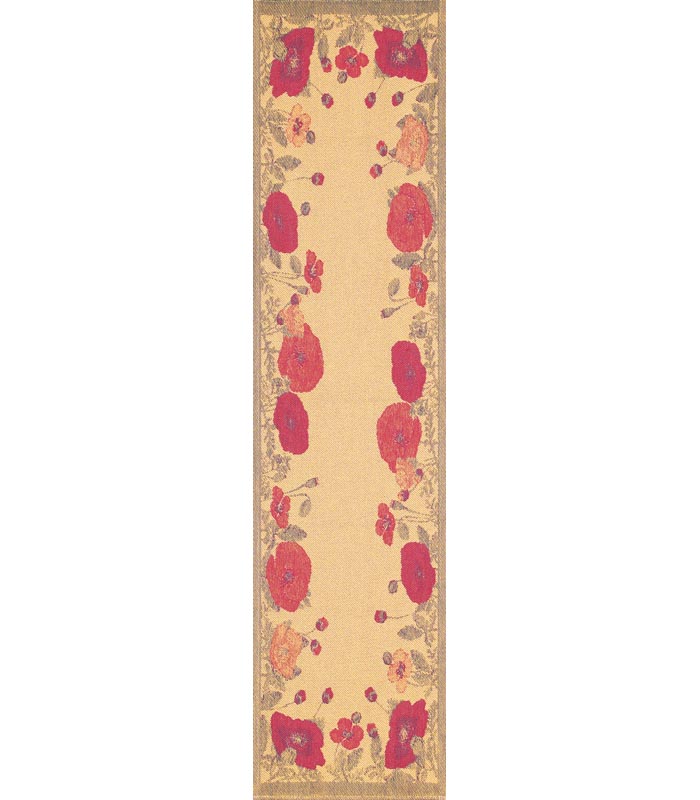 Ekelund Löpare 35 x 140 cm Poppy*