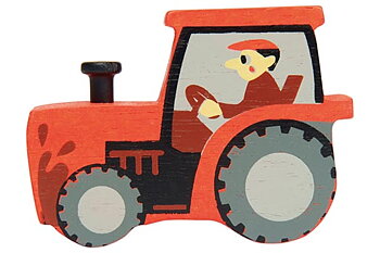 Tender Leaf Träleksak Traktor