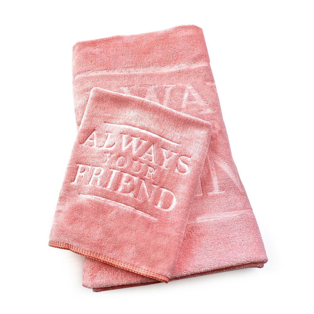 Always EQUINE LINE - Microfiber Towel Pink 60 X 120 - ALWAYS YOUR FRIEND