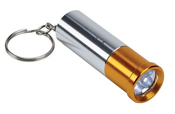 Nyckelringsficklampa ”hagelpatron”