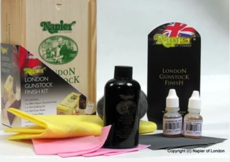 Napier London Gunstock Finish Kit kolvrenovering - 2