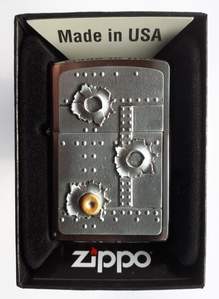 Zippo-tändare Bullet Holes - 3