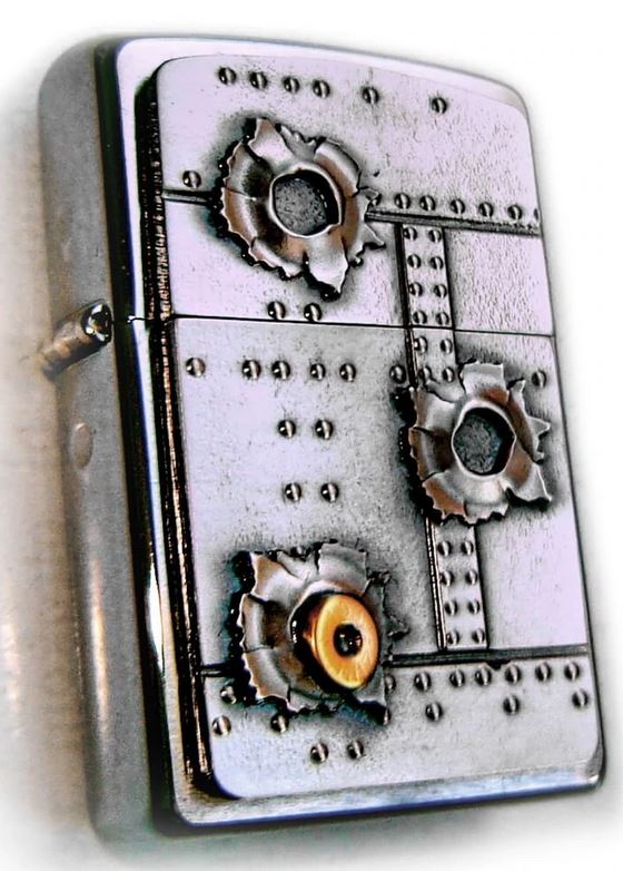 Zippo-tändare Bullet Holes - 2