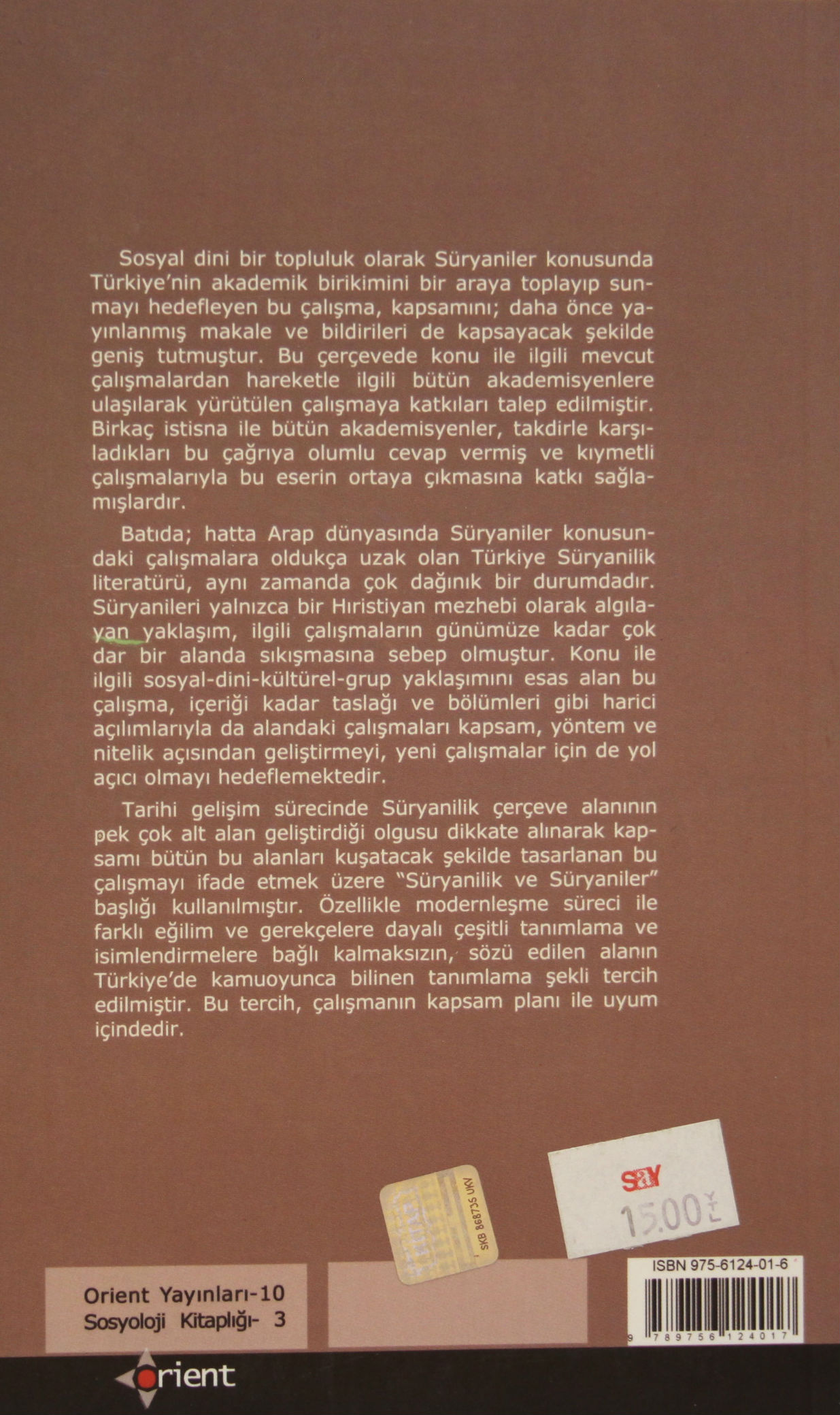 Suryaniler ve Suryanilik III - 2