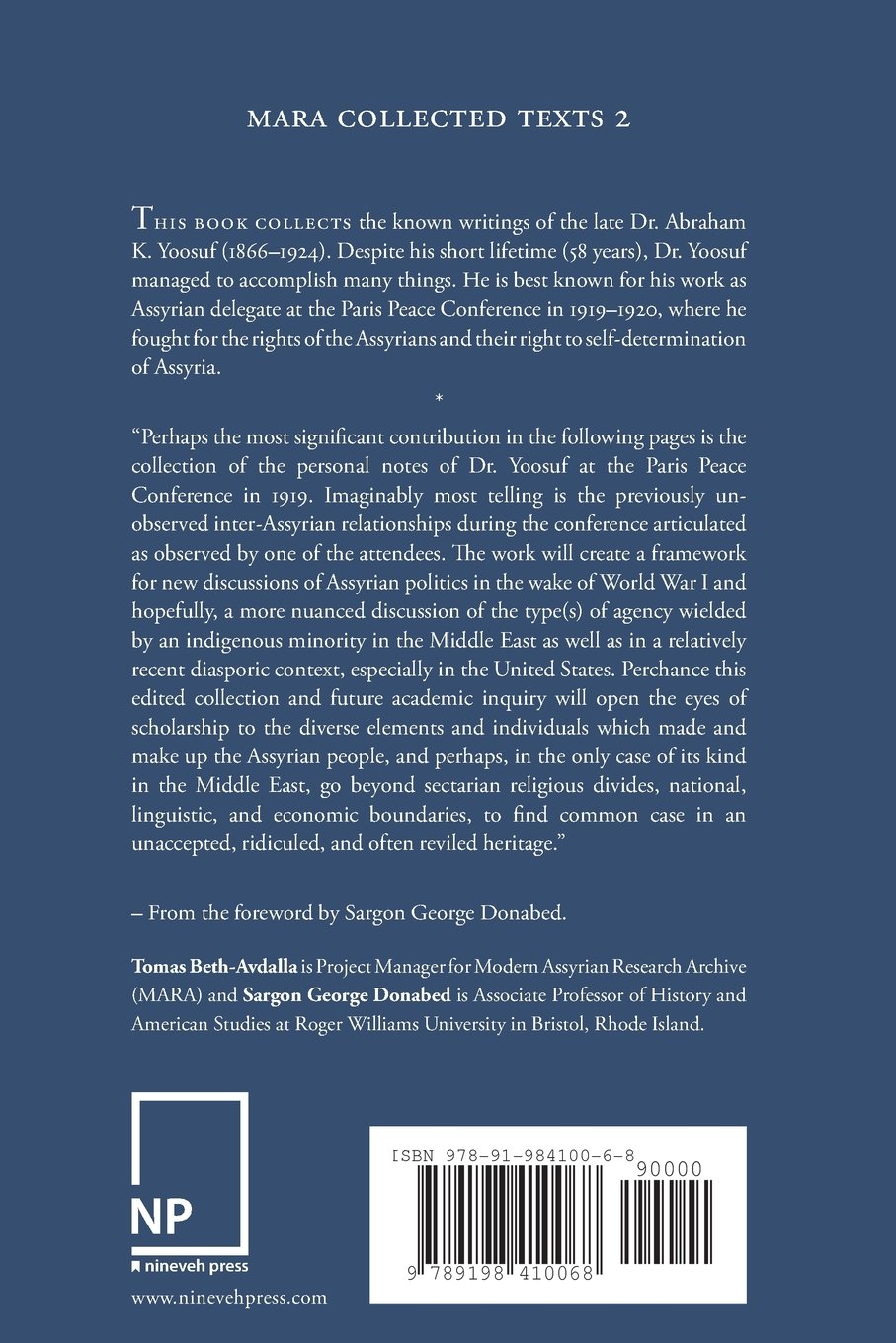 Assyria and the Paris peace conference - 2