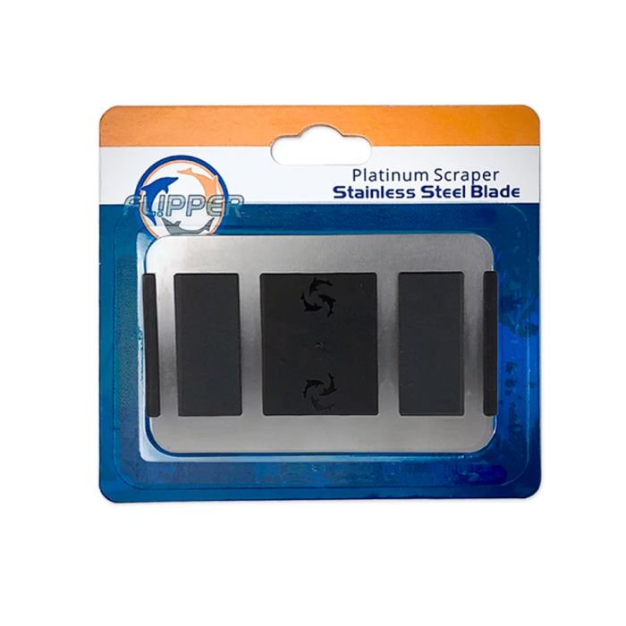 Flipper Platinum Aquarium Scraper Card Stainless Steel