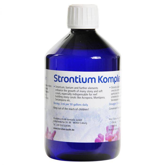 Korallen Zucht strontium complex 500ml