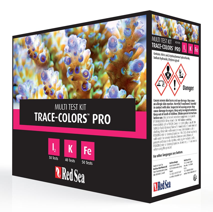 Trace-Colors Pro (Coral Colors) Test Kit (I,K,Fe)