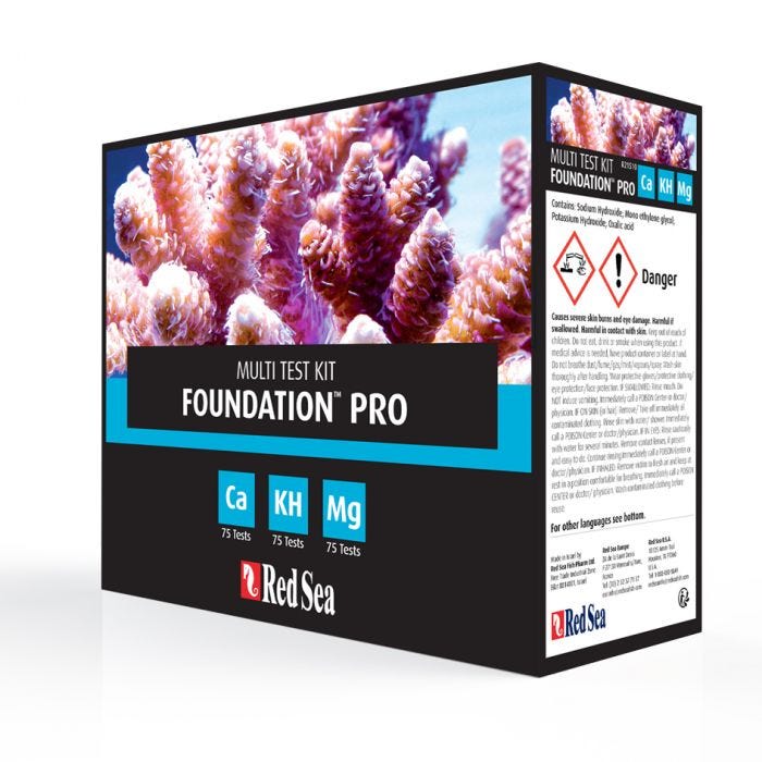 Foundation Pro Test kit (Ca,Alk,Mg)