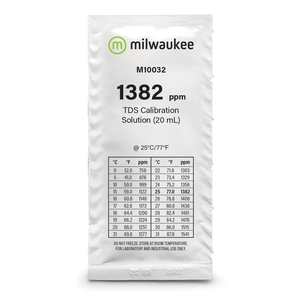 Milwaukee M10032 (1382ppm) TDS Calibration 20ml