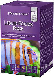 Aquaforest Liquid Foods Pack 4 x 250 ml