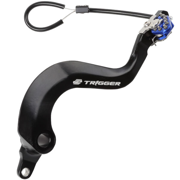 ZETA Trigger Broms pedal YZ125/250/250X 05-23 Blue