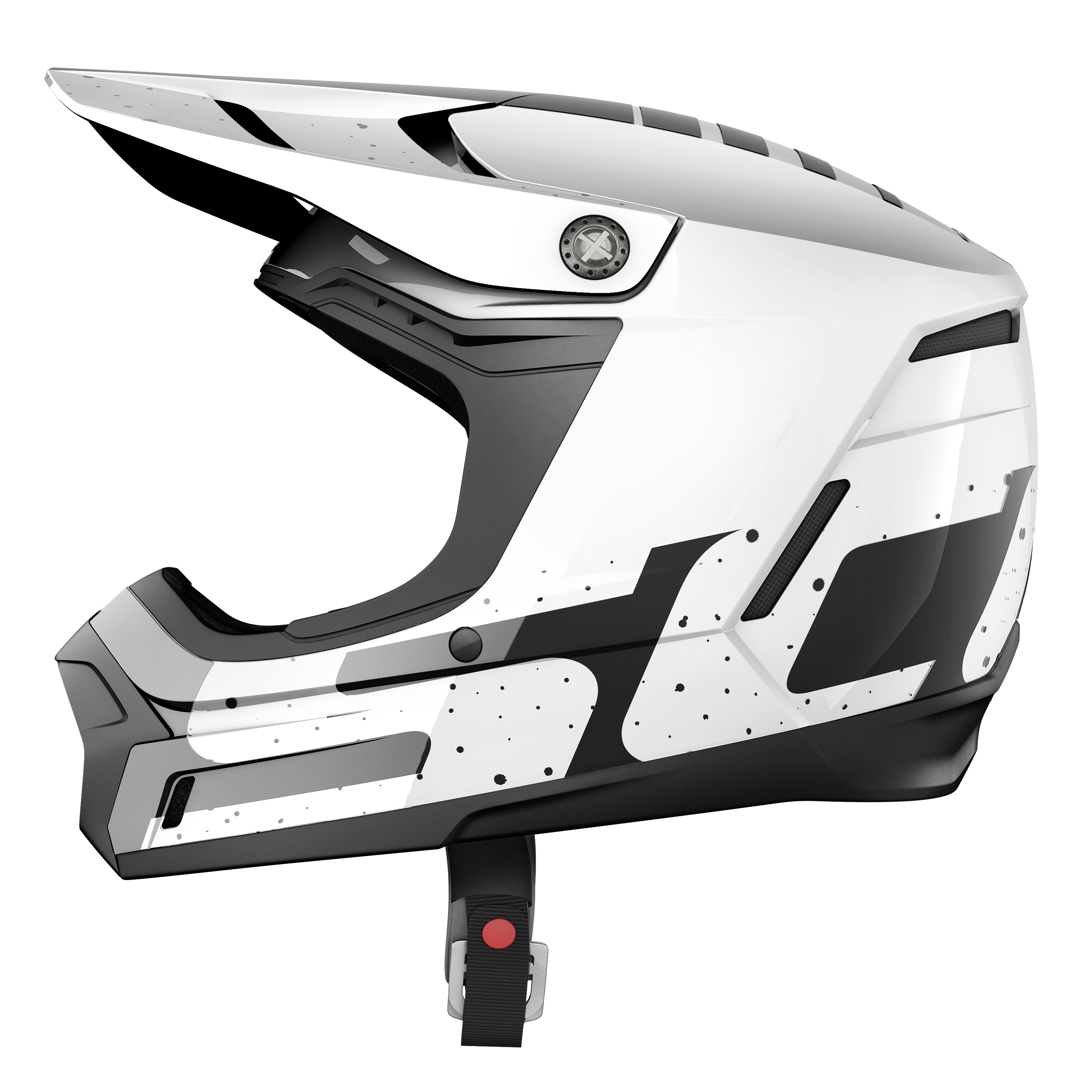 Scott 350 Evo Team Vit/Svart - 2
