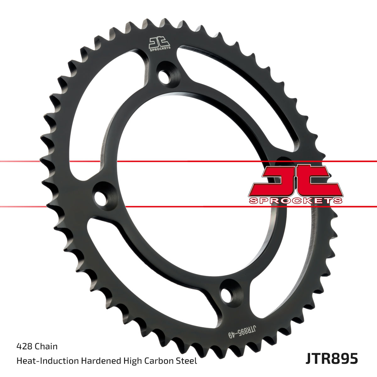 JT Bakdrev Stål 49kugg Husqvarna TC85 2014-2027