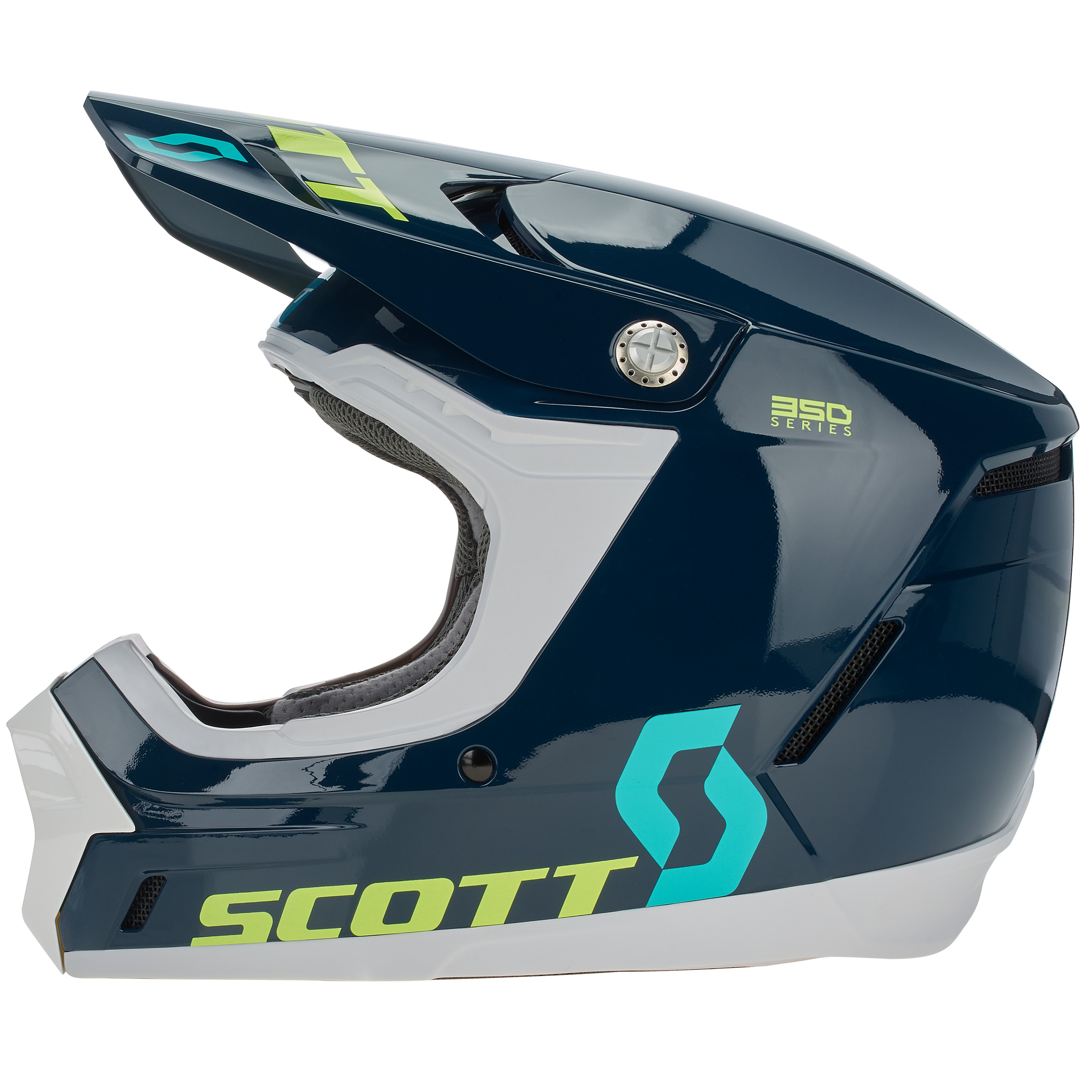SCOTT 350 EVO Plus Track Blue/Teal - 2