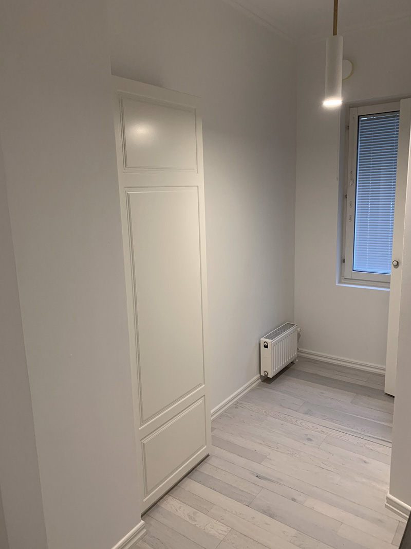 Garderobsdörr Orkidé