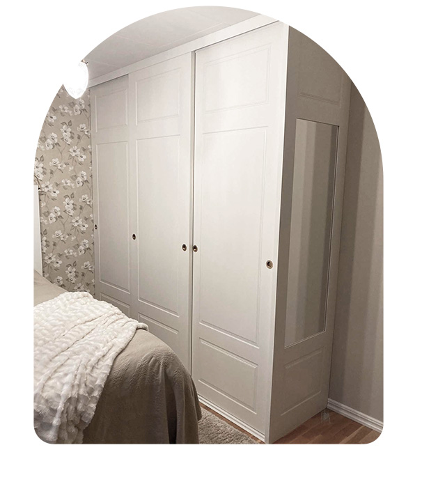 Skjutdörrar Garderob