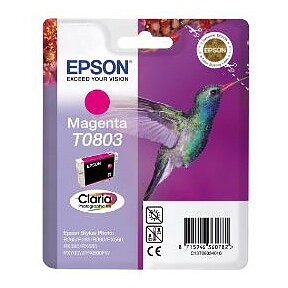 Bläckpatron Epson T0803 magent