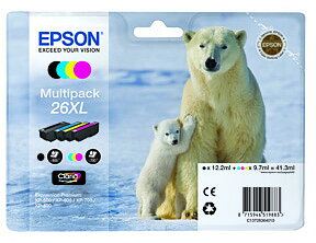 Bläckpatron Epson 26XL 4/fp