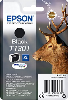 Bläck Epson T1301 svart