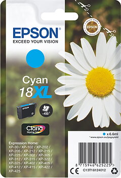 Bläck Epson 18XL cyan