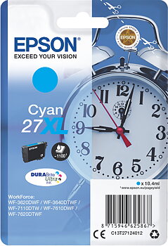 Bläck Epson 27XL cyan